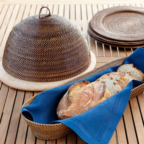 Кухонные аксессуары из ротанга