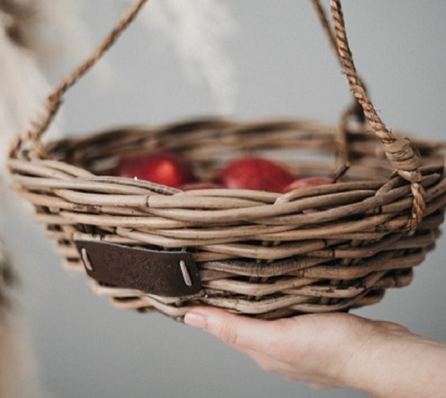 Плетеные корзины для овощей и фруктов – идеальные аксессуары вашей кухни