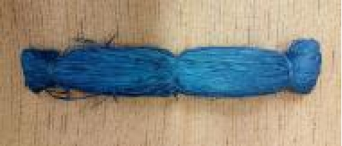 Купить Рафия натуральная синяя - Декор корзин, Другое из натуральная раффия, цвет синий фото Раффия
