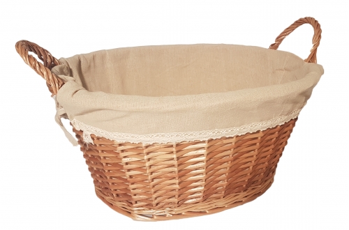 Купить Корзина плетеная - Плетеные корзины для хранения вещей, Корзины из ивовая лоза, цвет натуральный фото D2042