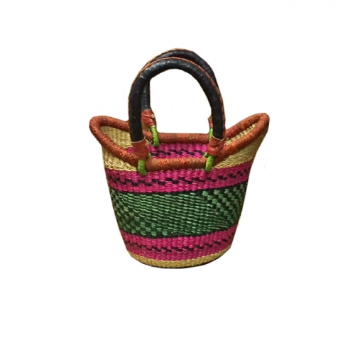Купить Корзина - , BabaTreeBasket корзины из Африки из солома, цвет мульти фото AF17-02 S/6